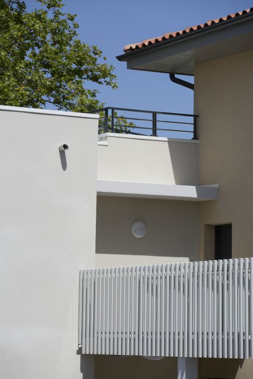Maître d'ouvrage : Eiffage immobilier | Maître d'œuvre : Modex (ÉCO) | Architecte : agence d’architecture Là | 2016 | Crédit : Cédric Pasquini, agence d’architecture Là